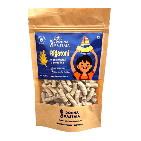 Donna Pastaia Little Rigatoni 'The Boat' | Wholewheat & Semolina  250 grams