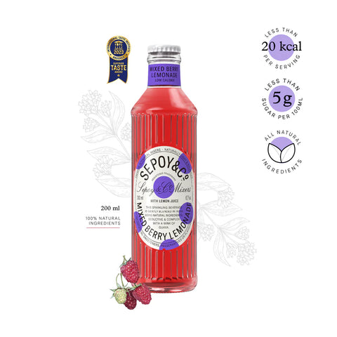 Sepoy & Co Mixed Berry Lemonade (Pack of 6)