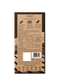 CARRA Coffee with coffee nibs - Sugar Free- Plant Based Milk Chocolate - Pack of 1