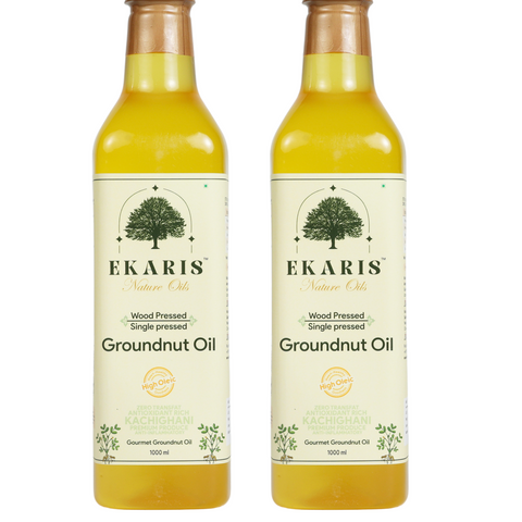 Wood Pressed Groundnut Oil - 5 Liter