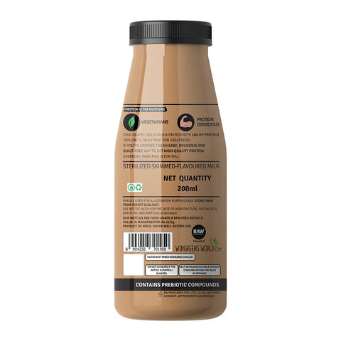 Raw Pressery Choco Mint 18G Protein Milkshake (200ml)
