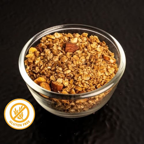 Almond Cinnamon Granola ( Gluten Free | SugarFree)