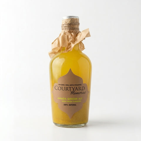 Courtyard Memories Amada Ginger Ale (Unsweetened) 410 ml