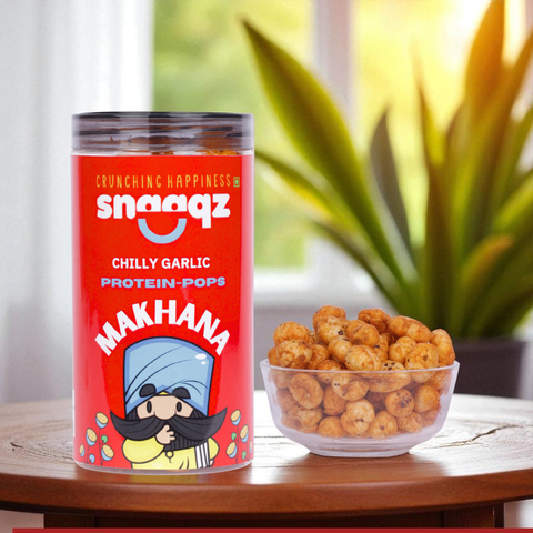 Chilly garlic makhana