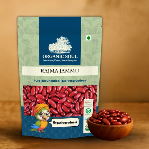 Organic Soul Organic Rajma Jammu – Unpolished | 500 g