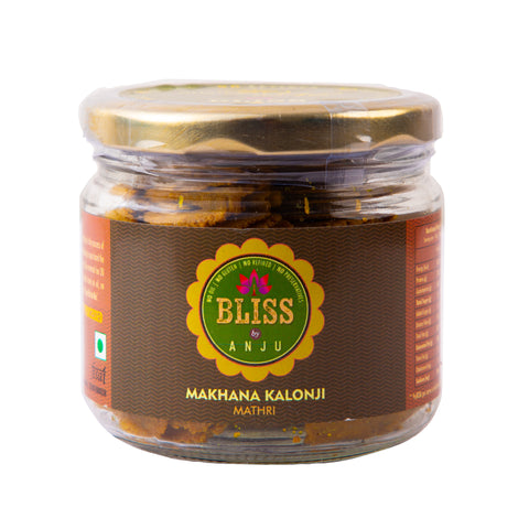 Bliss by Anju Makhana Kalonji Mathri 150 grams
