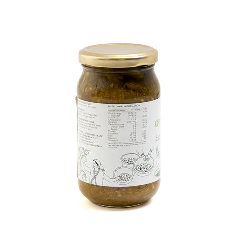HoYi Green Chilli Pickle 400gm