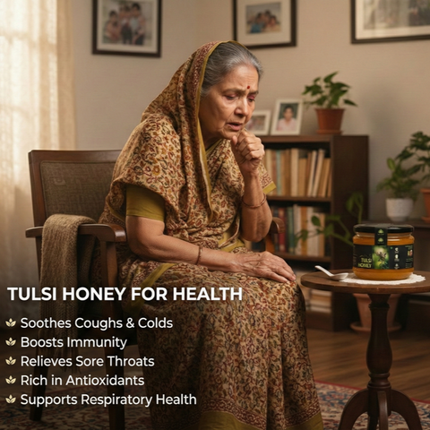 EKARIS Honey Jar | Tulsi Flavored