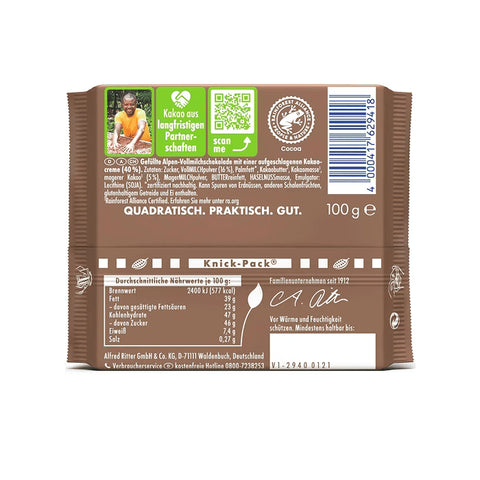 Ritter Sport Cocoa Mousse 100g
