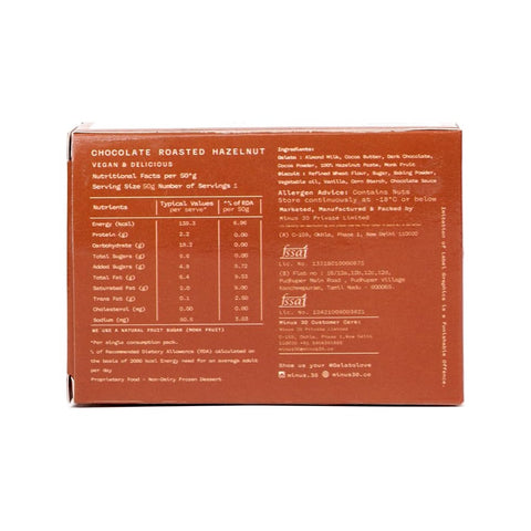 Minus30 Hazelnut Sandwich Vegan & Sugar Free 50ml