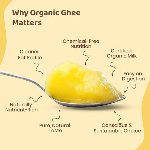 UMANAC Organic Cow Ghee, 500ml