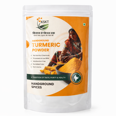 Handgrounded Haldi Powder