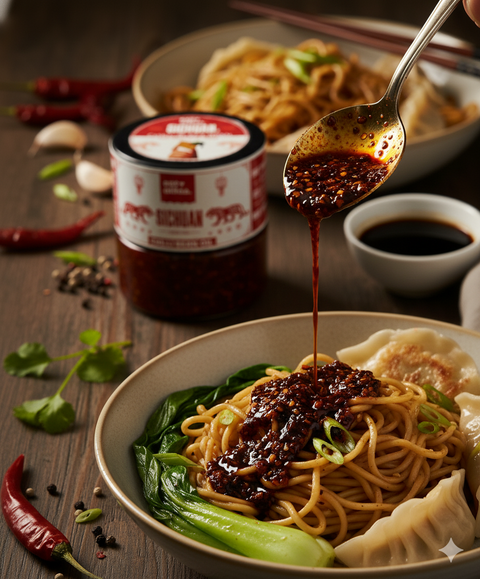 Sichuan's Chilli Black Bean Oil (200gm)