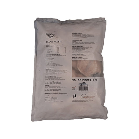 Cambay Tiger Tilapia Fillets 1kg