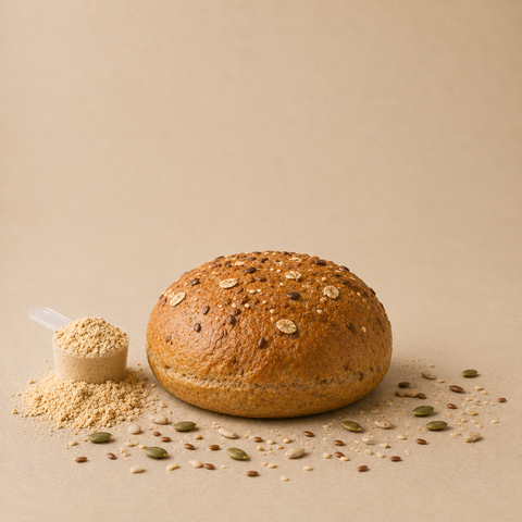 Protein Whole-wheat Burger Bun