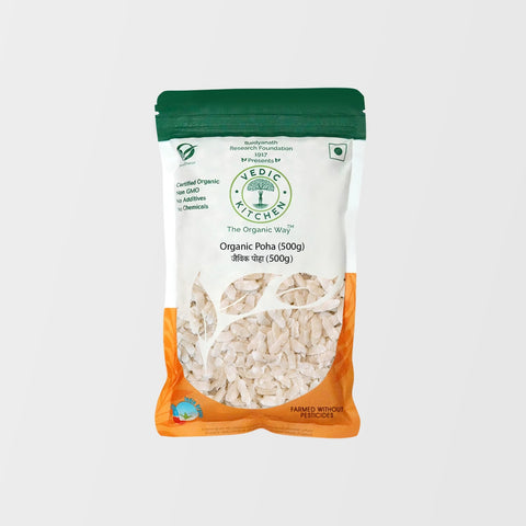 Vedic Kitchen Organic Poha (Certified Organic) (Pack of 3)