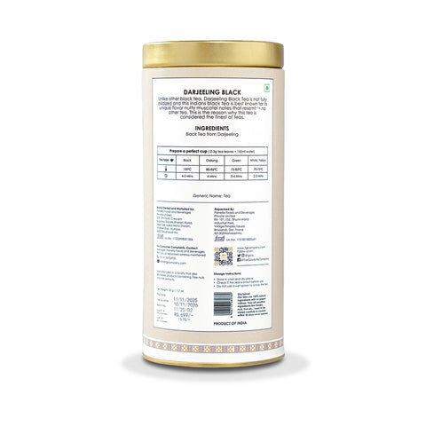 TGL Co. Darjeeling Loose Tea (50g Tin)