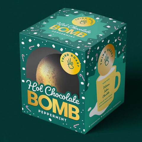 Third Roast Hot Chocolate Bomb - Peppermint 45grams