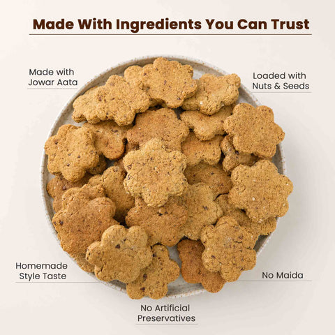 Jowar Nut Cookies | 100g