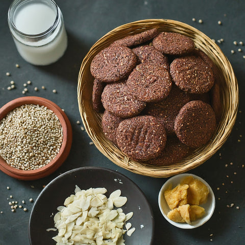 Jeera Sattu Cookie ( Gluten free)