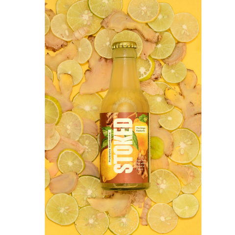 Stoked Kombucha The Ginger Fizzbomb 200 ml
