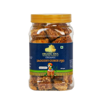 Organic Soul Organic Jaggery Cubes | 600 g