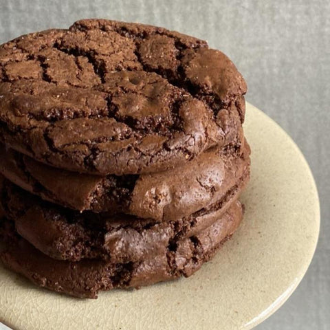 Brownie Crinkle Cookies Suchali's Artisan Bakehouse 