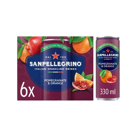 San Pellegrino Melograno Arancia 330ml
