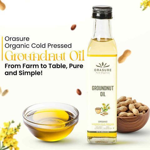 Orasure Organics Groundnut Oil