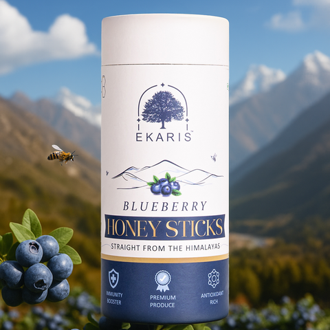 Honey Sticks | Blueberry Flavored - 15 pcs