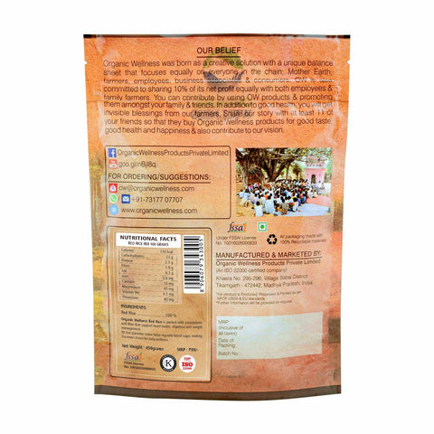 Organic Wellness Red Rice