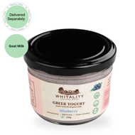 Greek Yogurt (Goat) (Blueberry) (Delivered Separately Next Day)