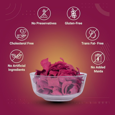 Beetroot chips Masala