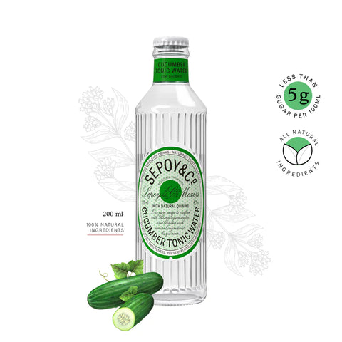 Sepoy & Co Cucumber Tonic Water