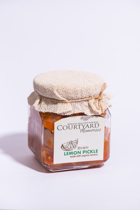 Courtyard Memories Lemon Pickle 250 grams