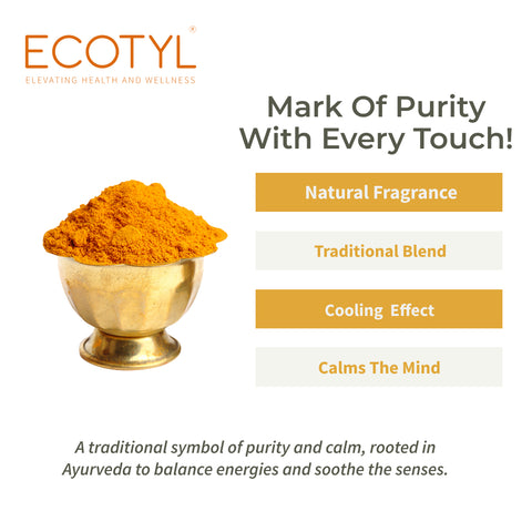 Ecotyl Chandan Teeka | Natural Sandalwood Teeka | Puja & Meditation | 50g