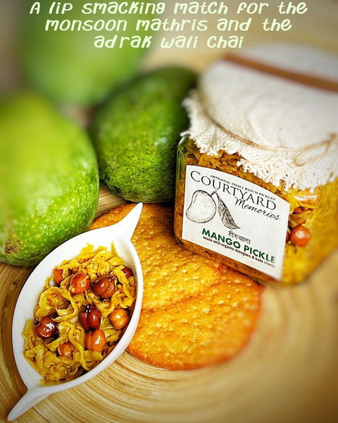 Mango Pickle With Chana