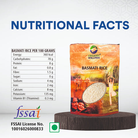 Organic Wellness Basmati Rice 1 Kg