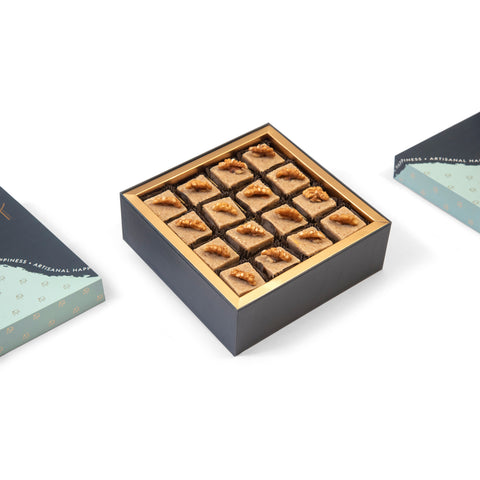 Sweet 16 Pc Walnut Barfi (Delivered Separately Next Day)