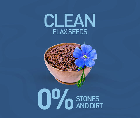 Nourish Organics Active Flax Seeds 500grams