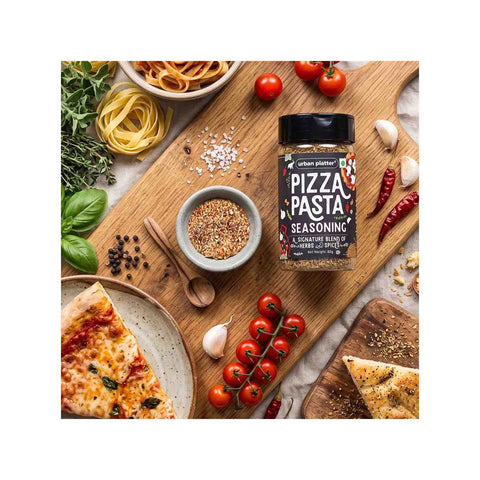 Urban Platter Pizza Pasta Seasoning, 80g (Signature Italian-Style Seasoning | Multipurpose Herb & Spice Blend | MSG-Free)