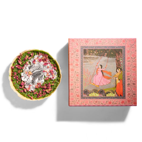 Teej Special - Pista Malai Ghewar (Delivered Separately Next Day)