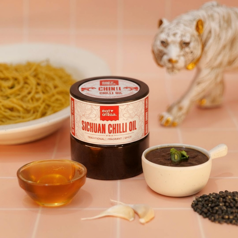 Sichuan's Chilli Black Bean Oil (200gm)