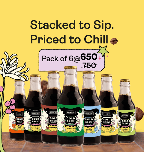 Assorted Flavoured Cold brew Pack of 6