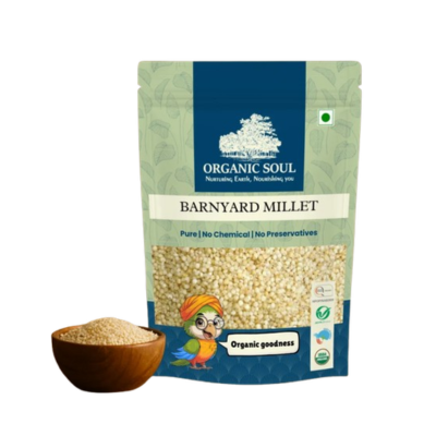 Organic Soul Organic Barnyard Millet – Unpolished | 500 g