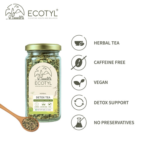 Ecotyl Detox Tea | Cleansing | Herbal Tea | 60g