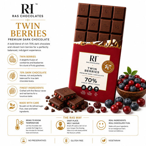 70% Dark Twin Berries