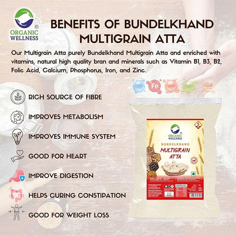 Bundelkhand Whole Wheat Multigrain Atta