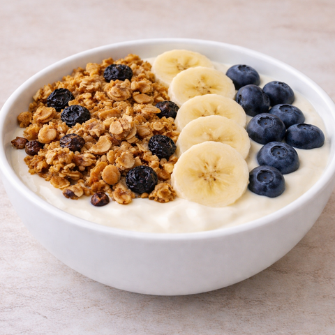 Banana Blueberry Walnut Granola I Gluten-free I No refined sugar