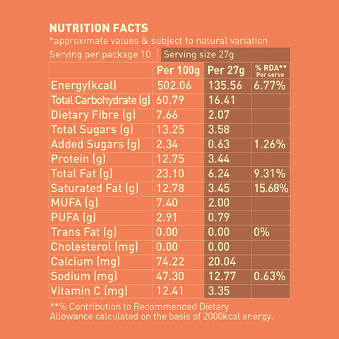 Nourish Organics Cinnamon Oats Granola